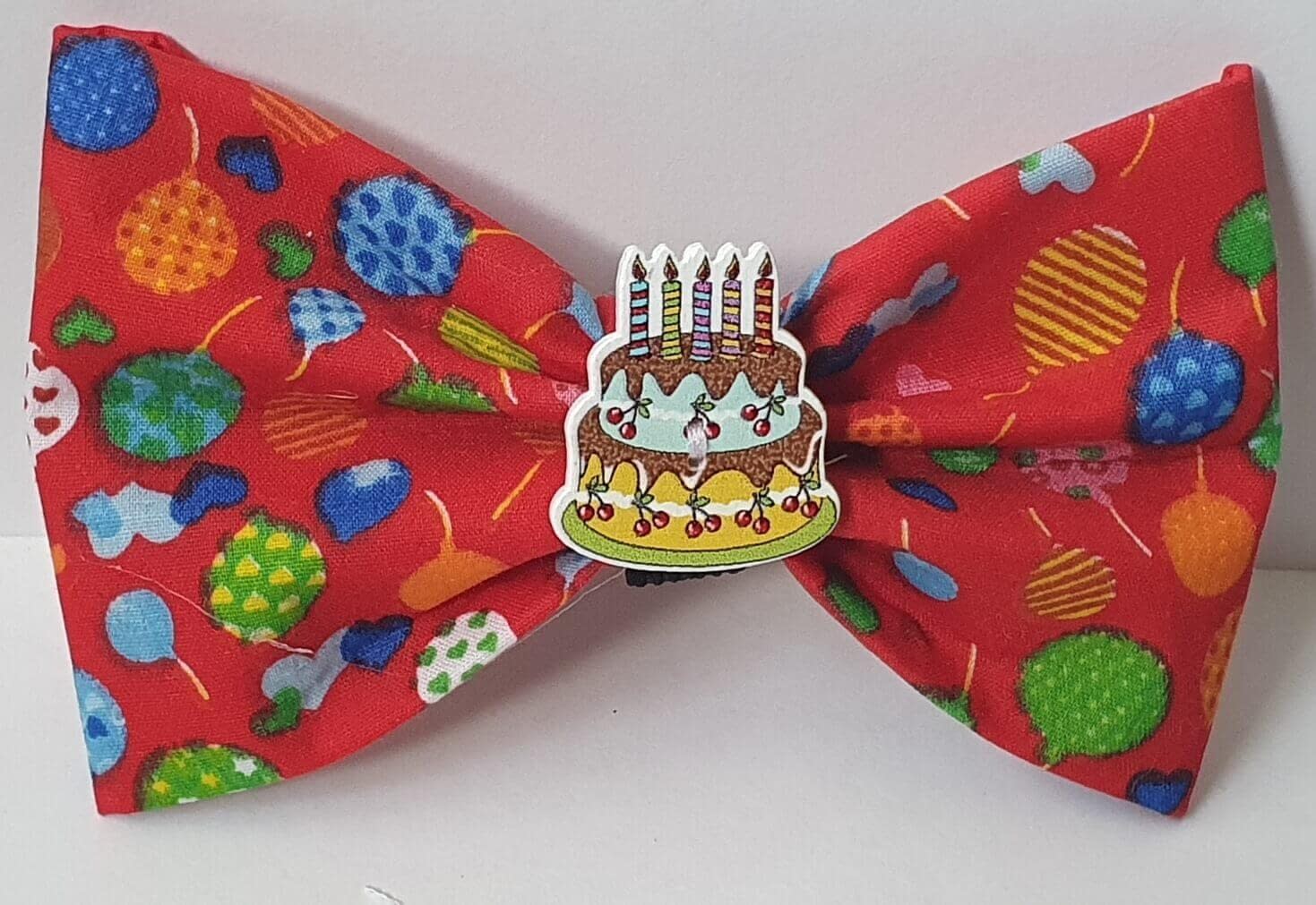 Birthday Party Balloons Bow Tie